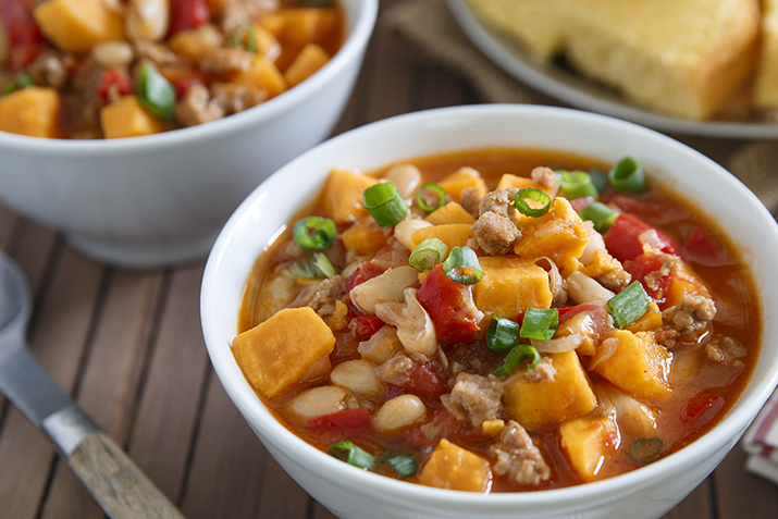 Turkey Sweet Potato Chili